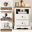 Gillreath Farmhouse Nightstand With Charging Station-110328759