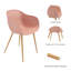 Chaise de salle à manger, chaises de cuisine et de salle à manger de style Mid-Century moderne en PP-96070262
