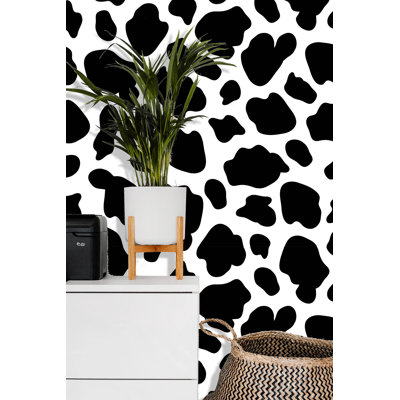 Rouleau de papier peint autocollant amovible L 4,17 pi x l 25 po Nido Dalmatian