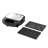 Black+Decker Wm2200Sd Countertop Waffle Iron, Compact, Silver/Black