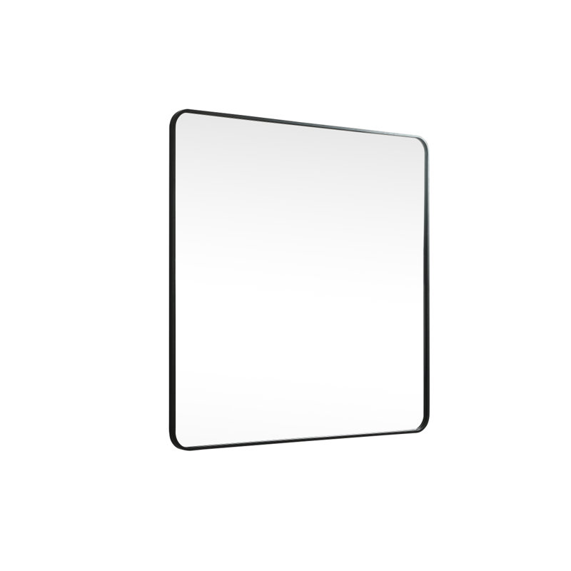 Miroir mural Marengo, 42 po x 42 po , Noir