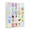 Alphabet animal en pastel, estampe numérique, design par Carla Daly