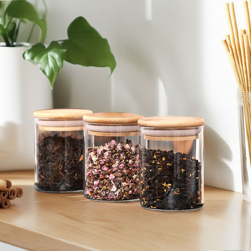 Breit Glass Jar - Set of 12