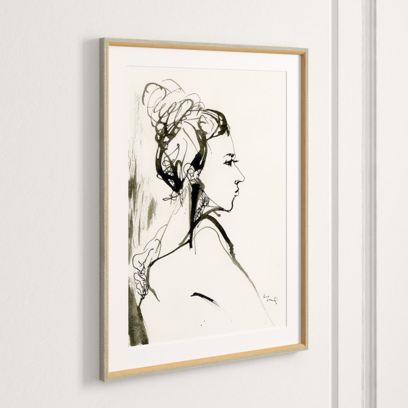 Profile Sketch Giclee Print by Yuki Osada