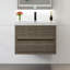 Meuble-lavabo mural 30 po avec lavabo-372117243
