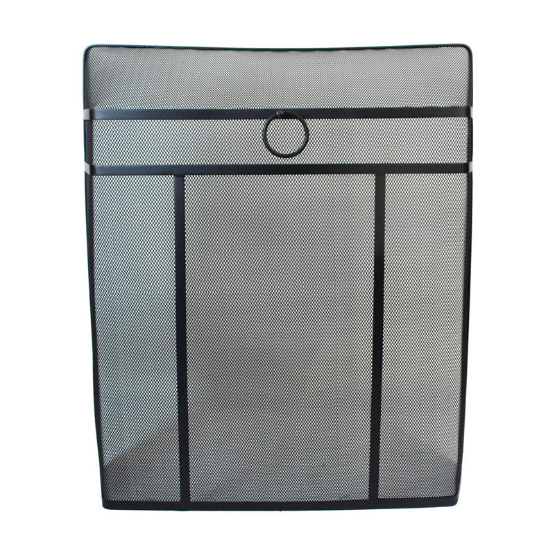 Amitiel 154.94cm x 40.64cm Steel Spark Screen