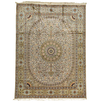 Silk Oriental Area Rug