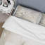 Ensemble de housse de couette en microfibre / polyester White Botanical Elegance III Bedding-1506398046