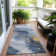 Machine Washable Indoor/Outdoor Claudian ACN1529 Blue Rug
