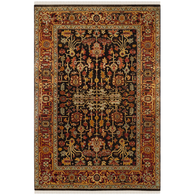 Ralph Lauren Wexford Wool Oriental Rug, Rectangle 4' x 6'