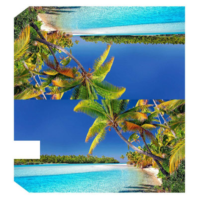 Couverture tropicale pour boîte aux lettres summer