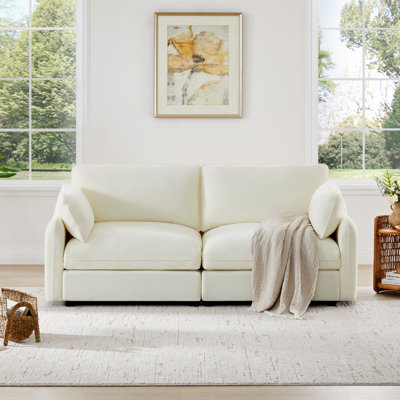 78 Modern Upholstered Sofa