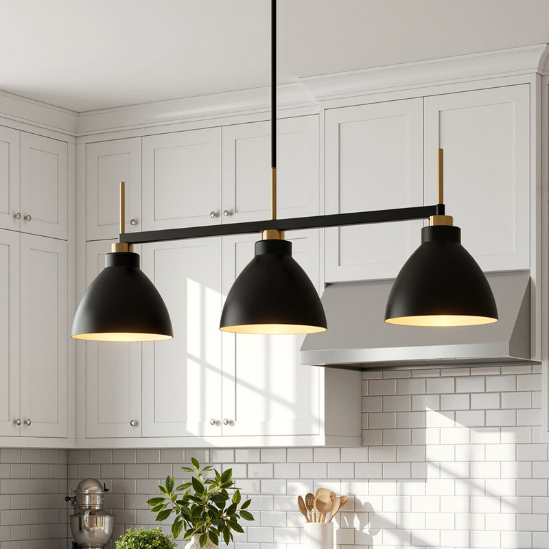 3 - Light Kitchen Island Pendant