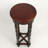 Bamboo styled pedestal with two layers