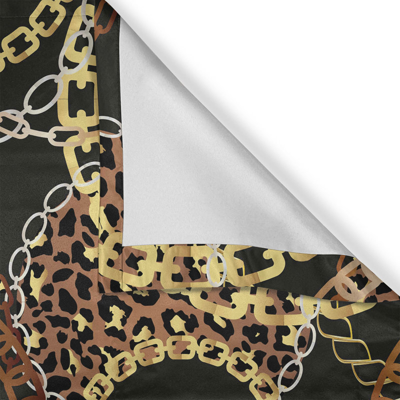 Semi Sheer Curtain Pair