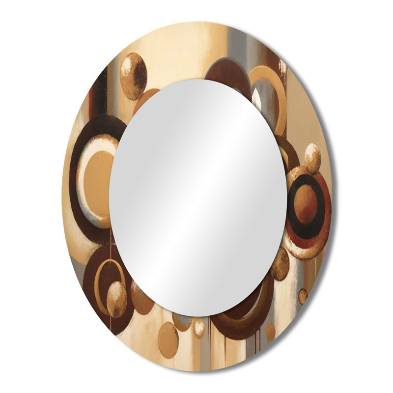 Miroir mural Aged Barrel, 43 po x 33 po