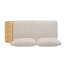 Causeuse d'extérieur avec coussins de 67,8 po de largeur Brix-983935645