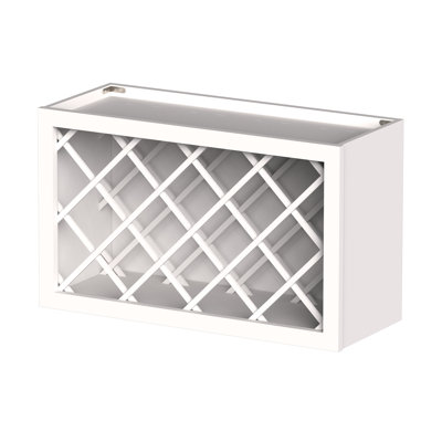 CASAINC Ready-to-Assemble W30"x D12"x H18" Kitchen Wine Rack Wall Cabinet