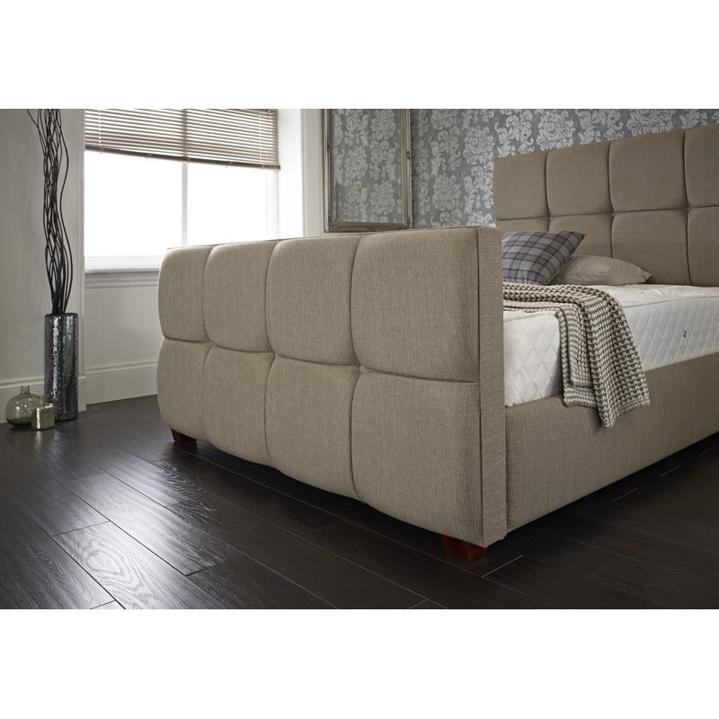 Hintze Upholstered Bed, Single (3')