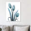 Midnight Sky Tulip Trio - Wrapped Canvas Print-668748623