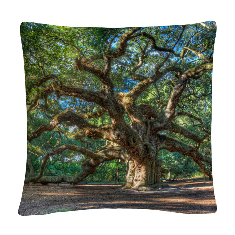 Pierre Leclerc Angel Charleston Throw Pillow