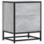 Armoire de chevet vidaXL Bois d'ingénierie, acier-804668620