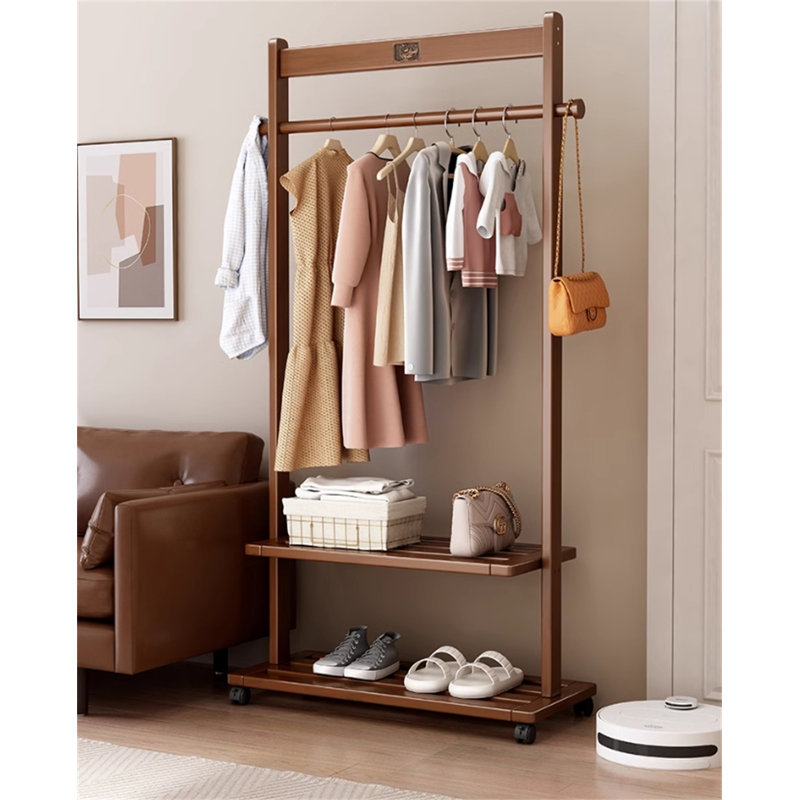 Aesthetic Solid Wood Clothes And Hat Stand