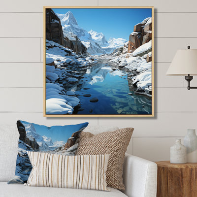 " Glacier Ice Blue Solitude III "