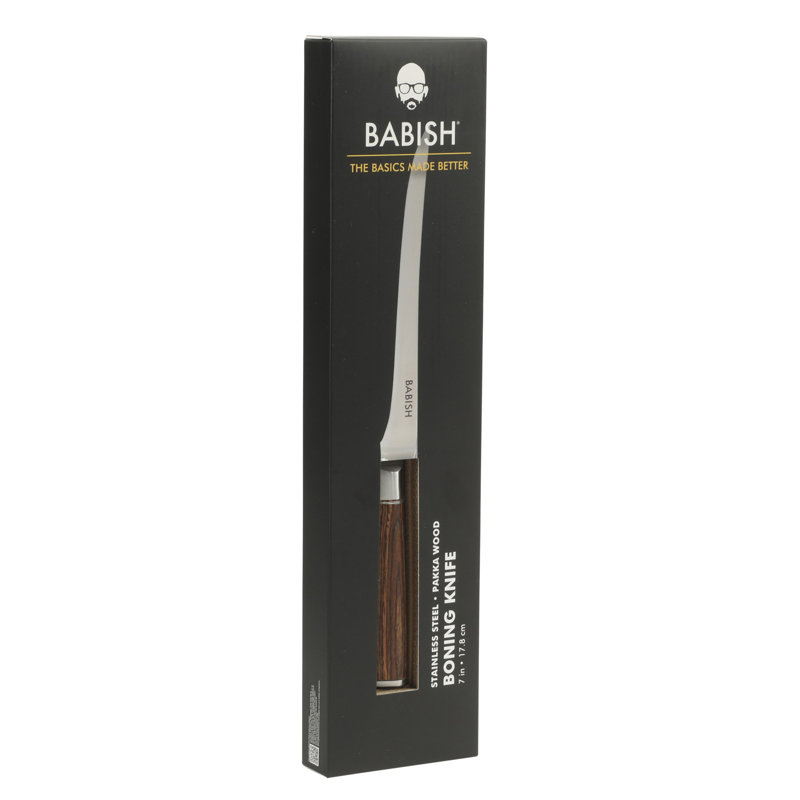 Babish 7'' Boning Knife, Dark Brown