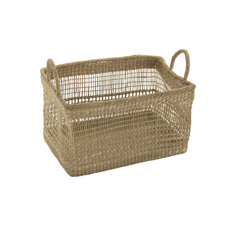 Rosecliff Heights Decorative Basket, 10.5" H x 17.5" W x 12.75" D
