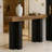 Rustic Narrow Entryway Table with Ample Storage Space