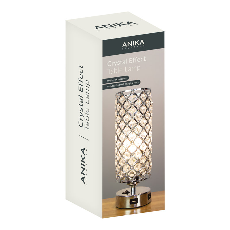 Metal USB Table Lamp