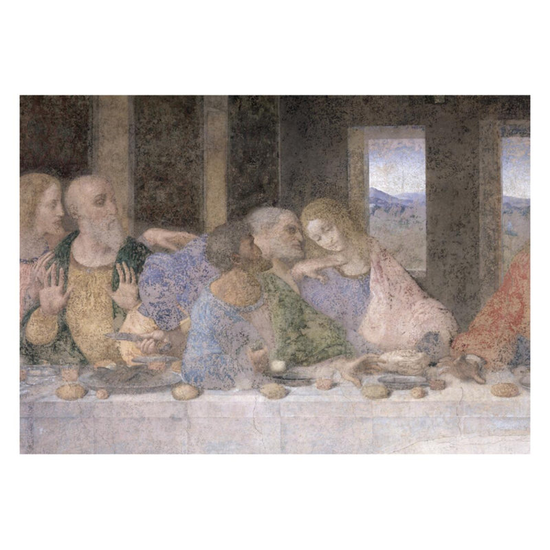 «The Last Supper» par Leonardo da Vinci - Estampe numérique, H 22 po x l 28 po
