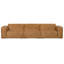 Rex 122" Genuine Leather Modular Sofa-98738258