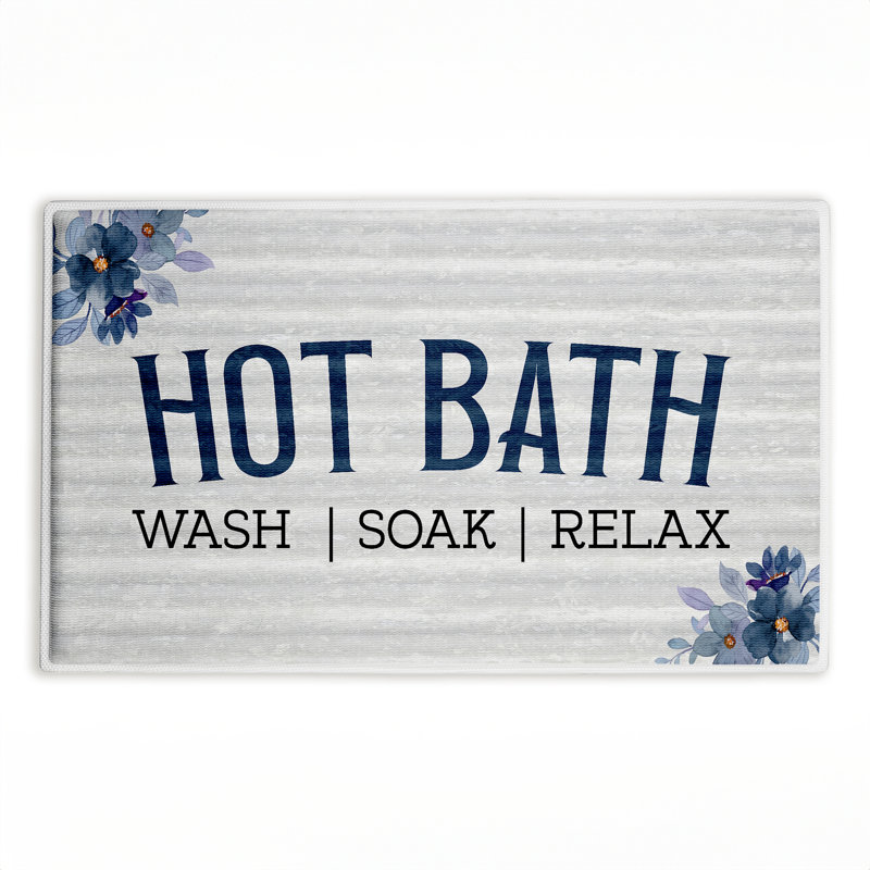 Tapis de bain et tapis de bain Hot Bath