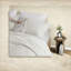 Ensemble de literie pour très grand lit élégant, mélange de polyester et de coton, motif floral pour une oasis de chambre à coucher confortable