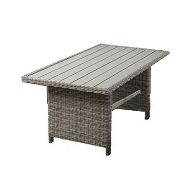 Rectangular Metal Outdoor Dining Table , 59'' in. W 31.25'' in. D