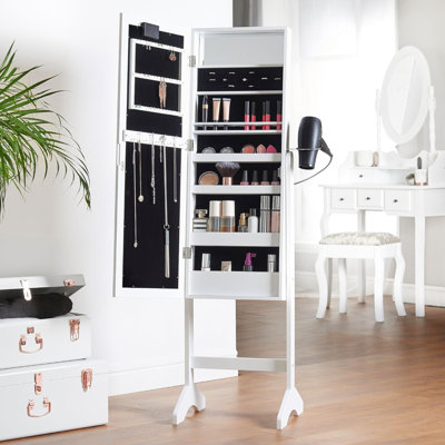 Freestanding Jewelry Armoire