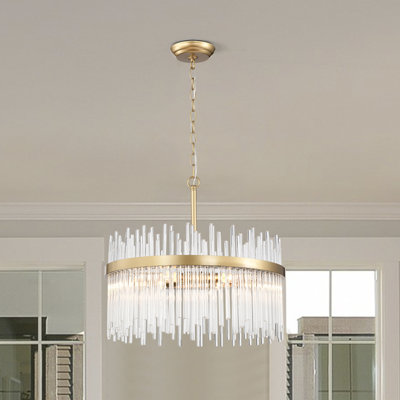Kensington 5 - Light Unique/Statement Cylinder Chandelier