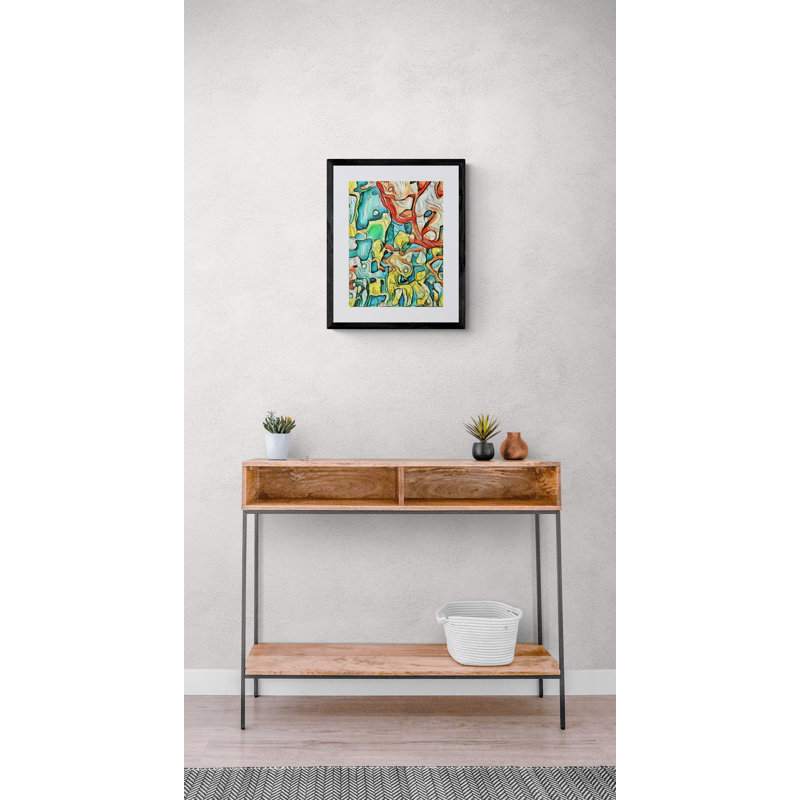 Texture Elephant Safari Print by Tanna Gx, 21.25" H x 17.25" W x 0.875" D