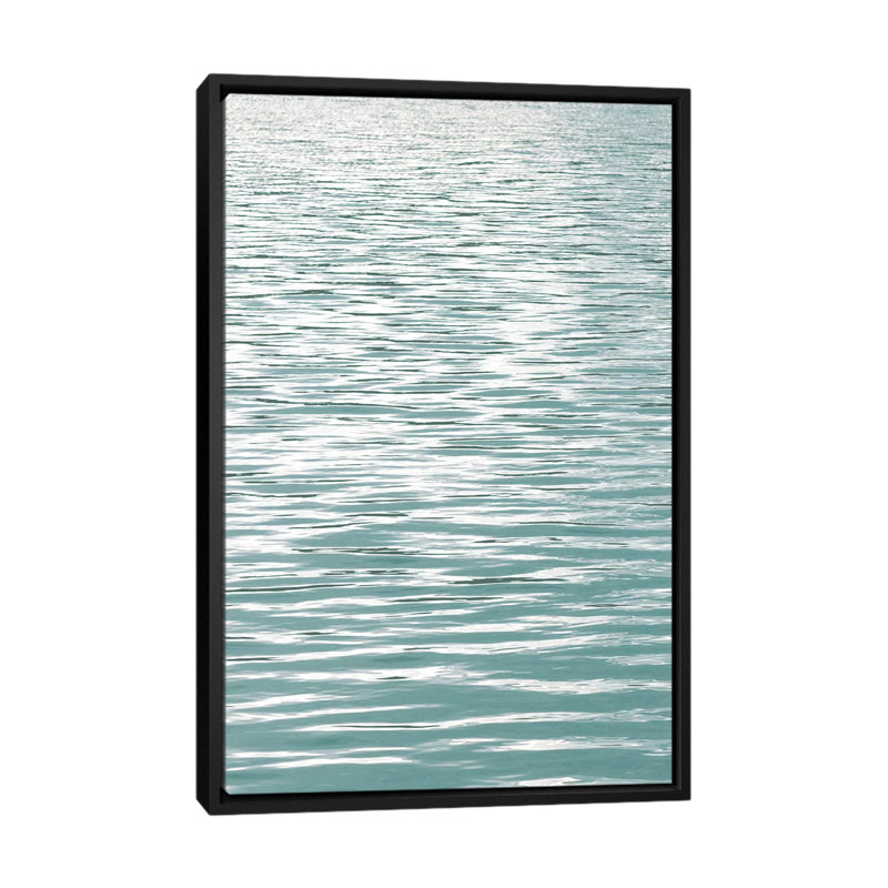 «Ocean actuel I», estampe numérique sur toile tendue avec châssis, H 26 po x l 18 po x P 1,5 po, Toile avec cadre noir