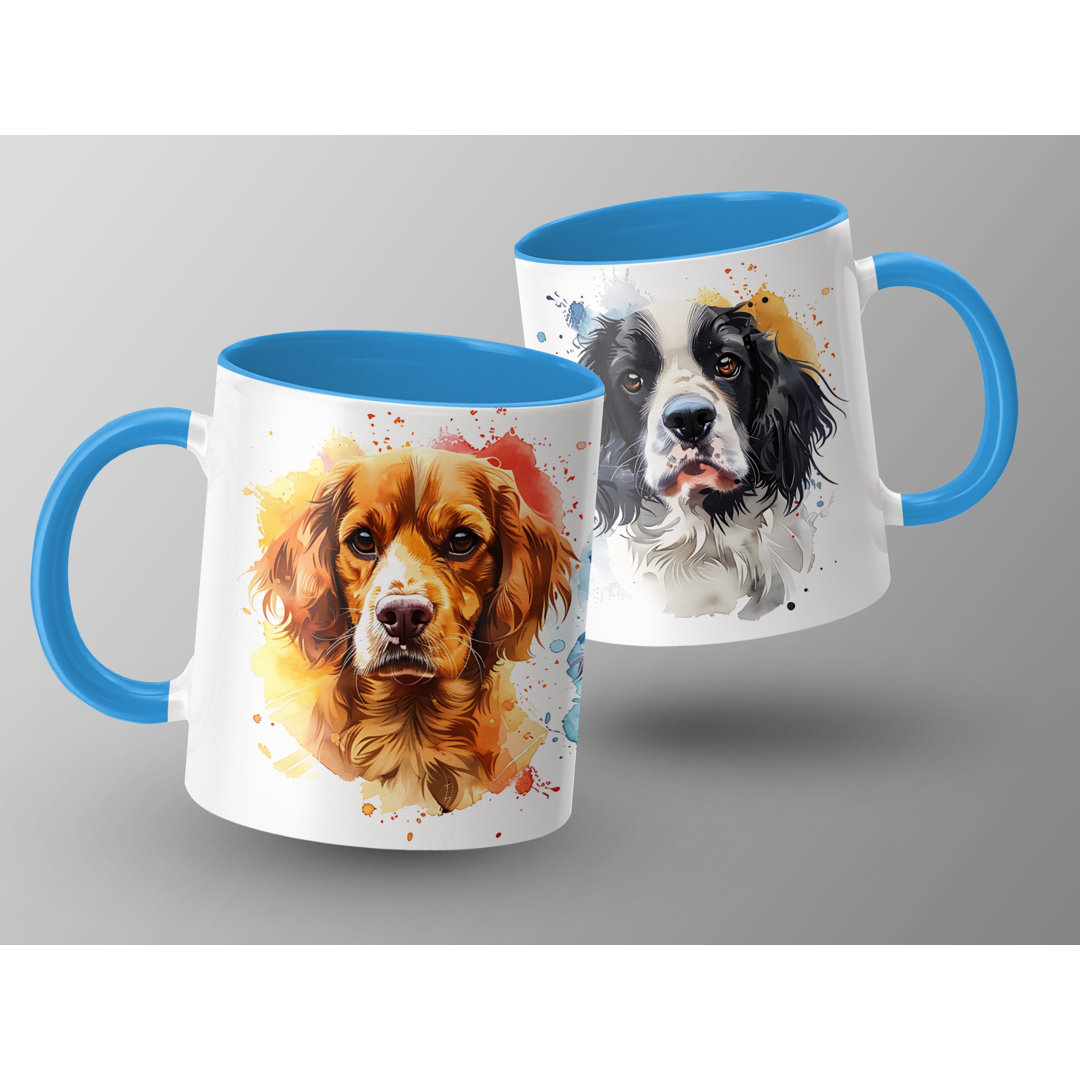 Cavalier King Charles Spaniel Art 11oz Coffee Mug