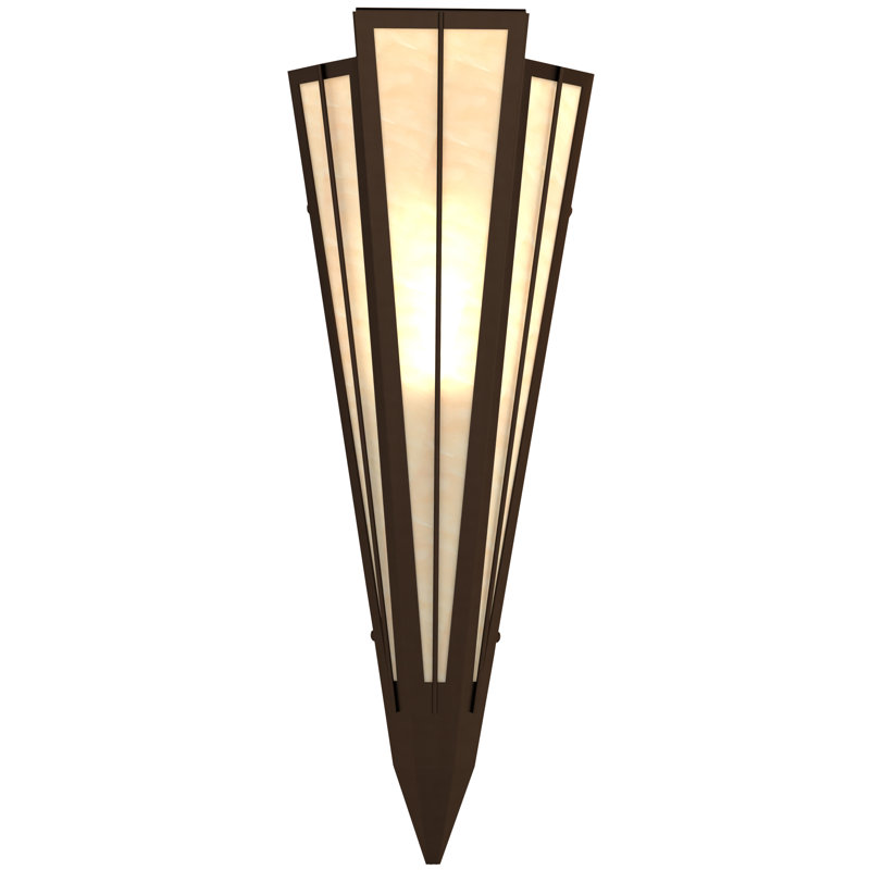 Applique murale encastrée Brum Steel, Bronze éternel, Taupe Sahara