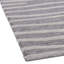 Tapis gris / ivoire en laine / coton à la main Abstract-56079586