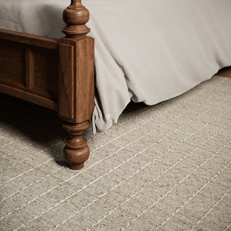 Tapis naturel tissé à la main Amita, Tapis de couloir 2 pi 3 po x 8 pi