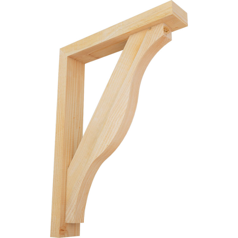 Support Funston Block avec support décalé, 30 x 22, Sapin Douglas de l 4 po (scié brut)