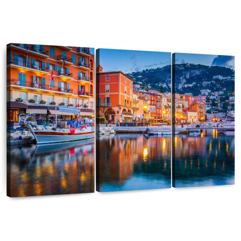 Camion port de villefranche sur mer, H 20 po x l 33 po