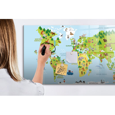 Magnetic Glass Dry Erase Board