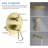 Circular Wall Mounted with Rough-In Valve-74877369