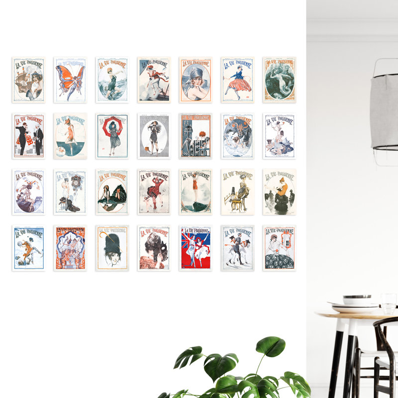 French Music Theatre Aesthetic Collage Kit La Vie Parisienne - 50 Piece No Frame Print
